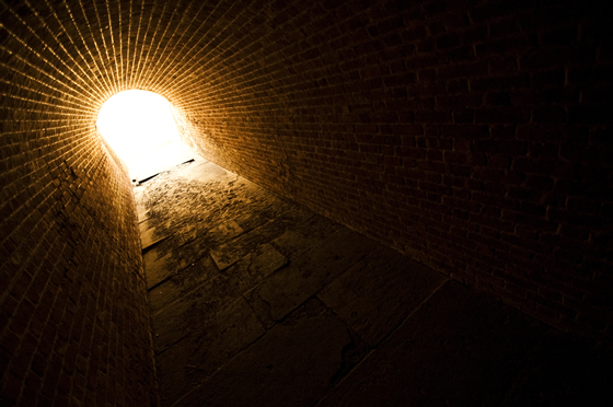 Fort Clinch hallway Fort Clinch hallway
